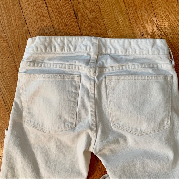 J.Crew Off White Straight Leg Skinny Jeans - Picture 13 of 15